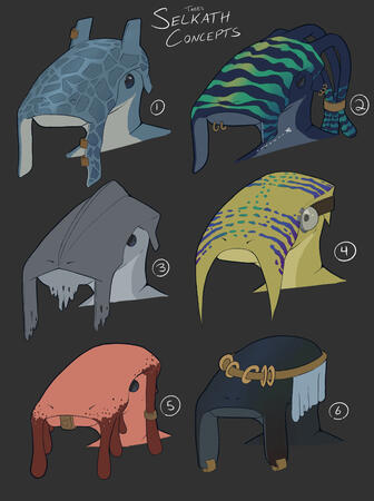 Selkath Variation Concepts (Star Wars)