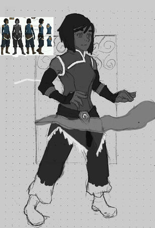 Process/Flats for 'Korra'
